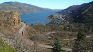 View of the Columbia River, Rowena Crest The Dalles OR